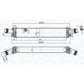 Köp Intercooler av MAGNETI MARELLI 351319204430 till det låga priset 1888,18 kr
