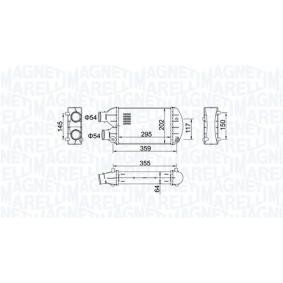 Köp Intercooler av MAGNETI MARELLI 351319204510 till det låga priset 1139,64 kr
