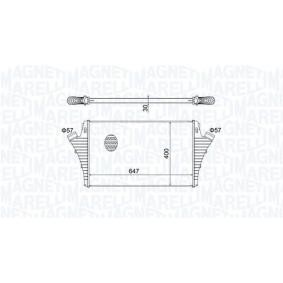 Köp Intercooler av MAGNETI MARELLI 351319204650 till det låga priset 1395,16 kr