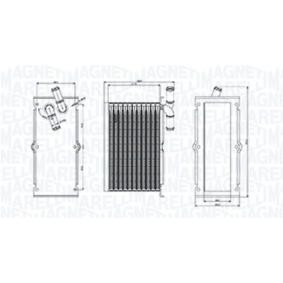 Kjøp Intercooler av MAGNETI MARELLI 351319205380 til den lave prisen 2002,55 NOK