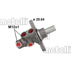 Hauptbremszylinder 05-0898 SMART FORFOUR von METELLI