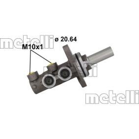 Achetez des Maître-cylindre de frein METELLI 05-1162 à prix pour 108,93 €