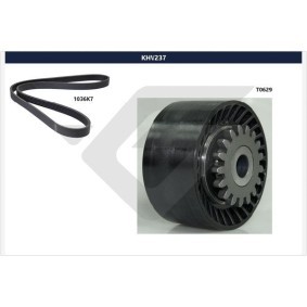 Achetez des Jeu de courroies trapézoïdales à nervures HUTCHINSON KHV 237 à prix pour 76,83 €