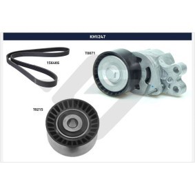 Achetez des Jeu de courroies trapézoïdales à nervures HUTCHINSON KHV 247 à prix pour 140,82 €