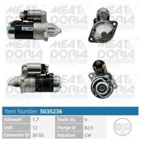Köp Startmotor av MEAT & DORIA 5035236 till det låga priset 1700,45 kr