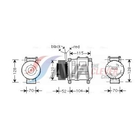 Acquista Compressore aria condizionata da AVA COOLING SYSTEMS HDAK181 a buon mercato per soli 460,31 €