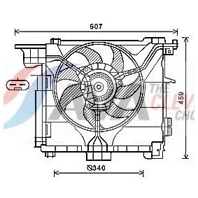 Acquista Scambiatore calore per riscaldamento abitacolo da AVA COOLING SYSTEMS KA6330 a buon mercato per soli 74,11 €