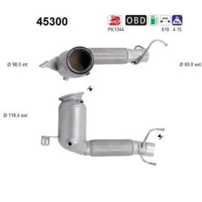Katalysator 45300 von AS günstig für 474,19 € online kaufen