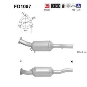 Köp Partikelfilter (DPF) av AS FD1097 till det låga priset 6104,21 kr