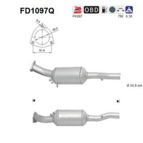 Köp Partikelfilter (DPF) av AS FD1097Q till det låga priset 5218,66 kr