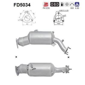Köp Partikelfilter (DPF) av AS FD5034 till det låga priset 6649,74 kr