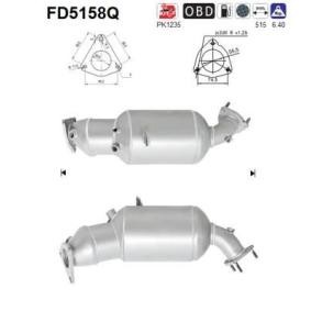 Compre Filtro de partículas da AS FD5158Q a um preço baixo por 469,20 €