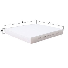 Achetez des Filtre d'habitacle MAHLE ORIGINAL LA 1594 à prix pour 22,08 €