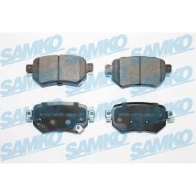 Comprar Juego de pastillas de freno de SAMKO 5SP2109 a bajo precio de 33,88 €