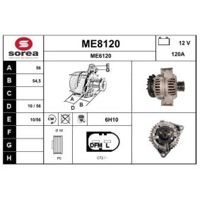Køb Generator af SNRA ME8120 til den lave pris 2238,80 DKK
