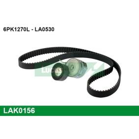 Achetez des Jeu de courroies trapézoïdales à nervures LUCAS LAK0156 à prix pour 44,43 €