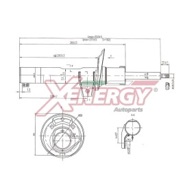 Stoßdämpfer von AP XENERGY günstig für 81,43 €