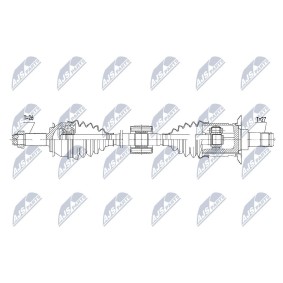 Comprar Árbol de transmisión de NTY NPW-BM-105 a bajo precio de 170,26 €
