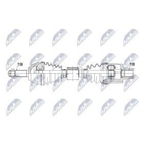 Comprar Árbol de transmisión de NTY NPW-BM-123 a bajo precio de 166,57 €