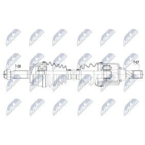 Comprar Árbol de transmisión de NTY NPW-CH-046 a bajo precio de 153,63 €