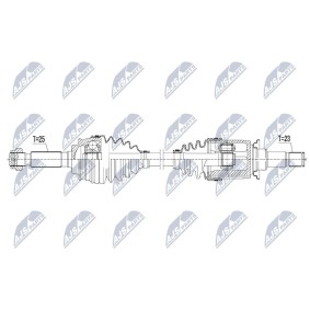 Comprar Árbol de transmisión de NTY NPW-CH-050 a bajo precio de 175,79 €