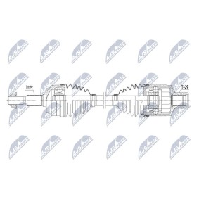 Comprar Árbol de transmisión de NTY NPW-CH-066 a bajo precio de 238,57 €