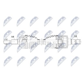 Comprar Árbol de transmisión de NTY NPW-CH-068 a bajo precio de 203,66 €