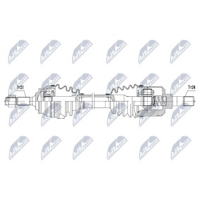 Comprar Árbol de transmisión de NTY NPW-CT-055 a bajo precio de 182,56 €