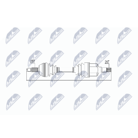 Comprar Árbol de transmisión de NTY NPW-FR-040 a bajo precio de 102,59 €