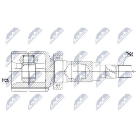 Comprar Juego de articulación, árbol de transmisión de NTY NPW-FR-083 a bajo precio de 116,21 €
