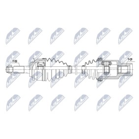 Antriebswelle NPW-FR-090