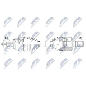 Comprar Árbol de transmisión de NTY NPW-FR-096 a bajo precio de 198,34 €