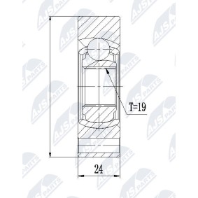 Achetez des Jeu de joints, arbre de transmission NTY NPW-HD-013 à prix pour 20,45 €