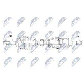 Antriebswelle NPW-MZ-054