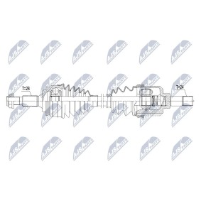Comprar Árbol de transmisión de NTY NPW-PE-023 a bajo precio de 182,06 €