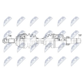 Comprar Árbol de transmisión de NTY NPW-PE-041 a bajo precio de 208,75 €