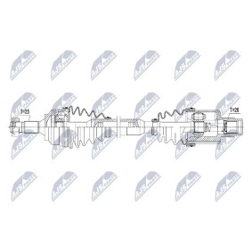 Comprar Árbol de transmisión de NTY NPW-PE-043 a bajo precio de 157,92 €