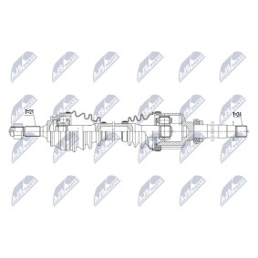 Comprar Árbol de transmisión de NTY NPW-PE-047 a bajo precio de 221,35 €