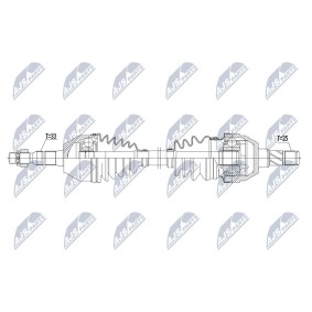 Comprar Árbol de transmisión de NTY NPW-PL-053 a bajo precio de 154,14 €
