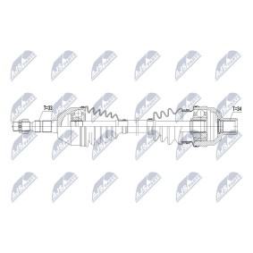 Comprar Árbol de transmisión de NTY NPW-PL-055 a bajo precio de 147,21 €