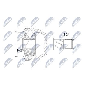Comprar Juego de articulación, árbol de transmisión de NTY NPW-PL-066 a bajo precio de 57,43 €