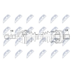 Comprar Árbol de transmisión de NTY NPW-PL-079 a bajo precio de 124,38 €