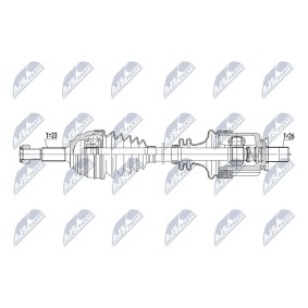 Comprar Árbol de transmisión de NTY NPW-RE-093 a bajo precio de 157,57 €