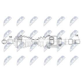 Comprar Árbol de transmisión de NTY NPW-RE-095 a bajo precio de 157,46 €