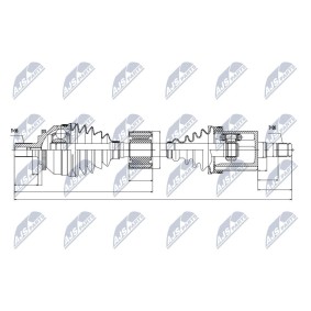 Comprar Árbol de transmisión de NTY NPW-VV-028 a bajo precio de 200,52 €