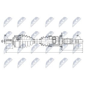 Comprar Árbol de transmisión de NTY NPW-VV-035 a bajo precio de 246,92 €