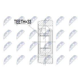 Comprar Juego de articulación, árbol de transmisión de NTY NPW-VW-068 a bajo precio de 36,85 €