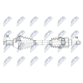 Comprar Árbol de transmisión de NTY NPW-VW-073 a bajo precio de 101,81 €