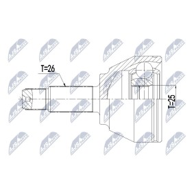 Compre Junta homocinética de NTY online para Countryman (R60) a precios moderados