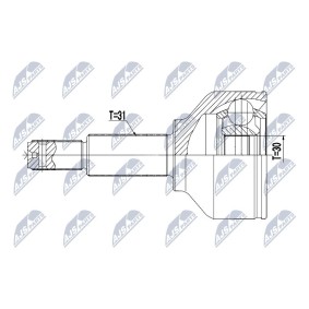 Gelenksatz, Antriebswelle NPZ-FR-053